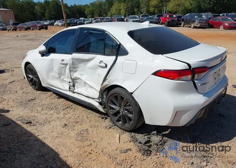 2023 Toyota Corolla Hybrid Se from USA, damaged, VIN JTDBCMFE6P3004606